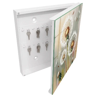 Key cabinet Delicate dandelions