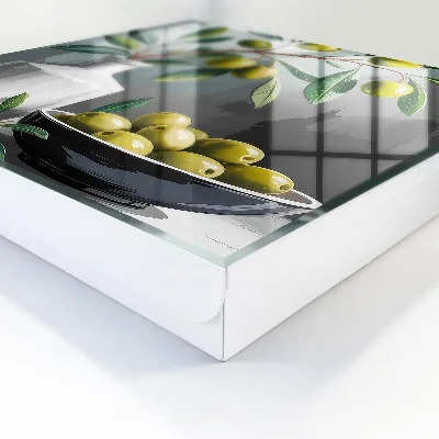 Key box for wall Olive green