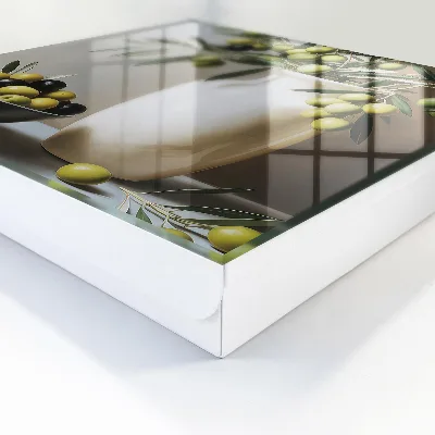 Wall mounted key box Olive nature
