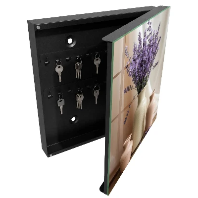 Key cabinet Flowers in a vase