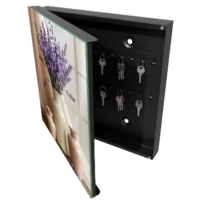 Key cabinet Flowers in a vase