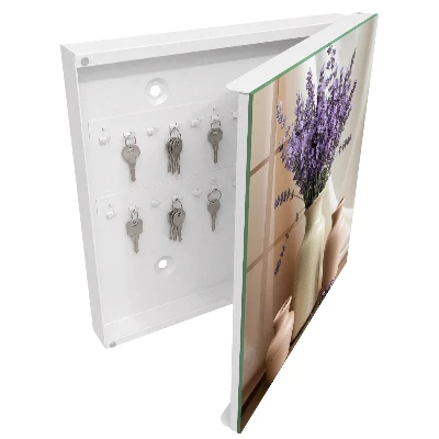 Key cabinet Flowers in a vase