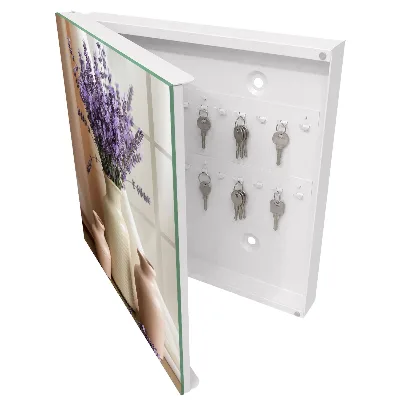 Key cabinet Flowers in a vase