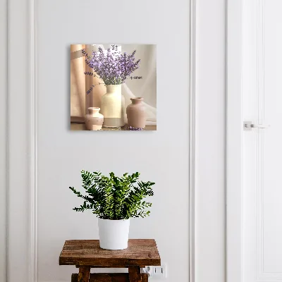 Key cabinet Flowers in a vase