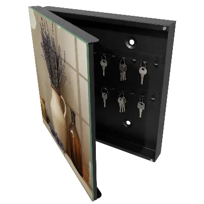 Key box for wall Lavender in a vase