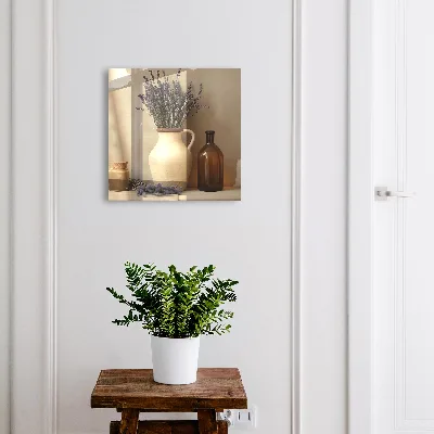 Key box for wall Lavender in a vase