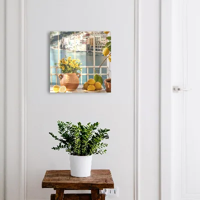 Wall mounted key box Holiday scenery