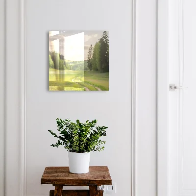 Key box for wall Idyllic landscape