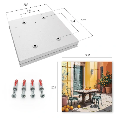 Key cabinet Sunny patio