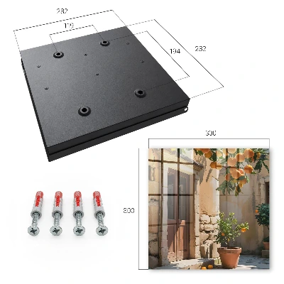 Key box for wall Orange retreat