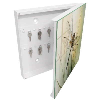 Key box for wall Dragonfly nature