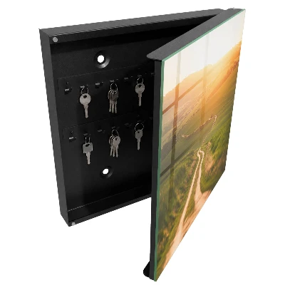 Key cabinet Picturesque landscape