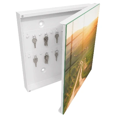 Key cabinet Picturesque landscape