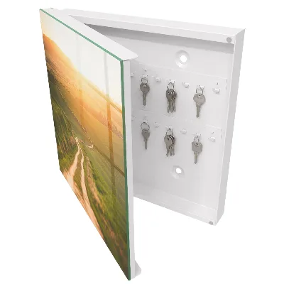Key cabinet Picturesque landscape