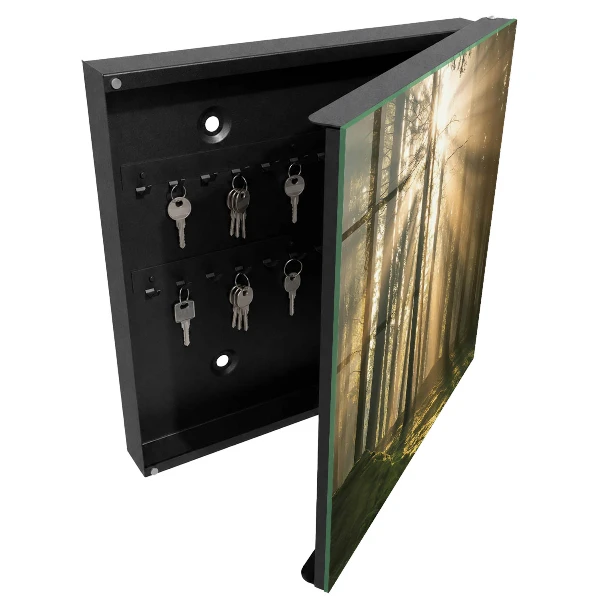 Wall mounted key box Forest light