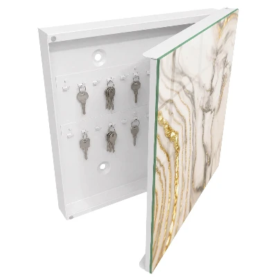 Key cabinet Marble veins