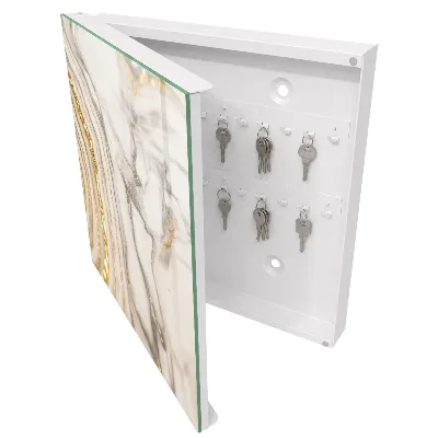 Key cabinet Marble veins