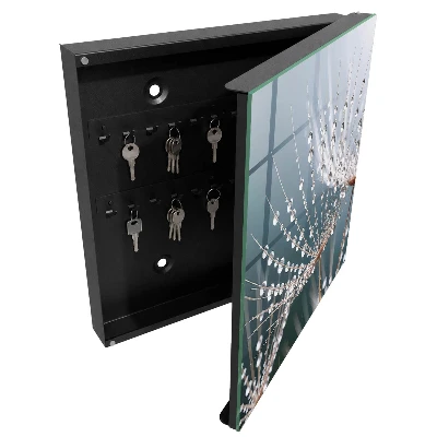Wall mounted key box Water drops