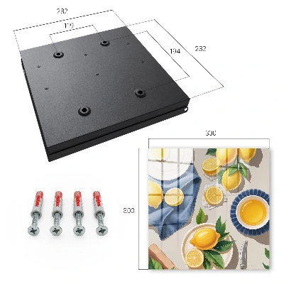 Key cabinet Lemon table