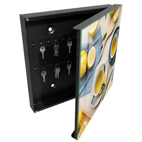 Key box for wall Lemon morning