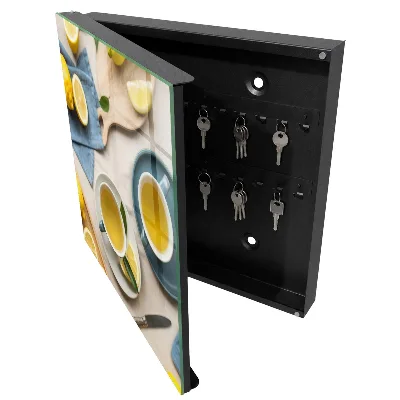Key box for wall Lemon morning
