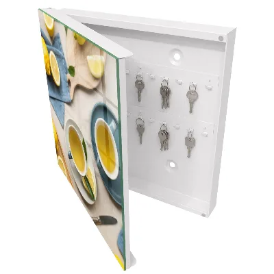 Key box for wall Lemon morning
