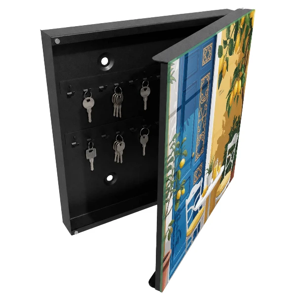 Wall mounted key box Summer garden