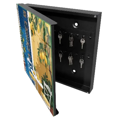 Wall mounted key box Summer garden
