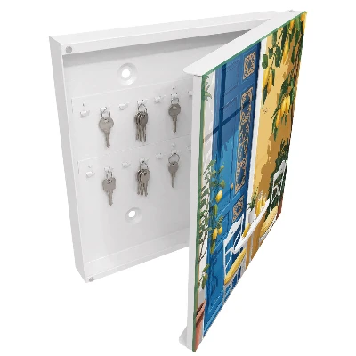 Wall mounted key box Summer garden