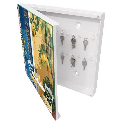 Wall mounted key box Summer garden