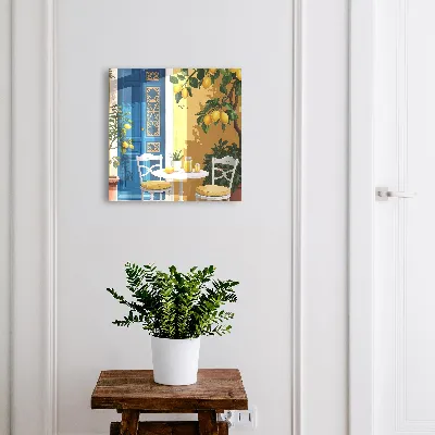 Wall mounted key box Summer garden