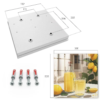 Key cabinet Lemon feast