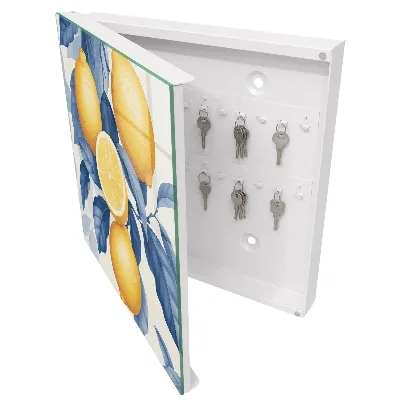 Wall mounted key box Lemon charm