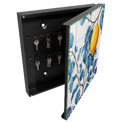 Key cabinet Lemon leaves