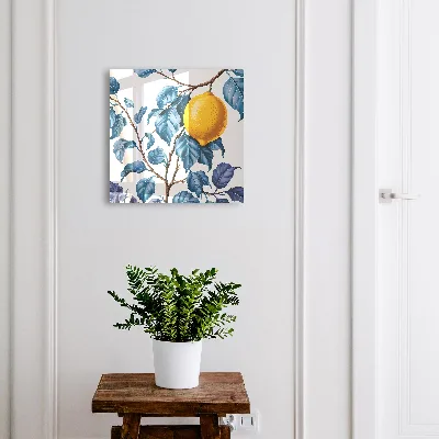 Key cabinet Lemon leaves