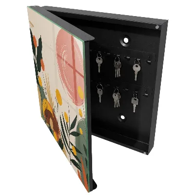 Wall mounted key box Colorful energy
