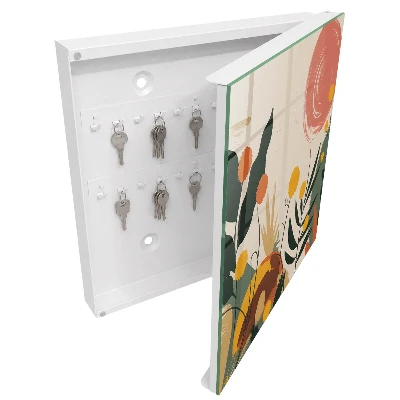 Wall mounted key box Colorful energy