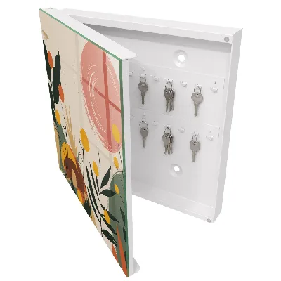 Wall mounted key box Colorful energy