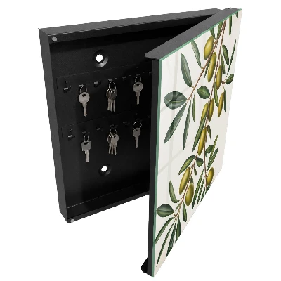 Key cabinet Olives on a branch