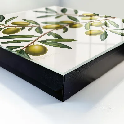 Key cabinet Olives on a branch
