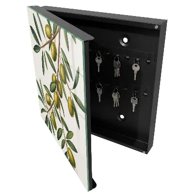 Key cabinet Olives on a branch