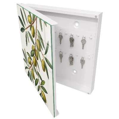 Key cabinet Olives on a branch
