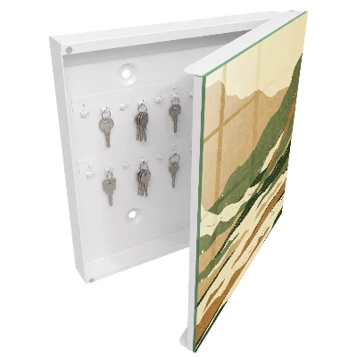 Key box for wall Mountain peace