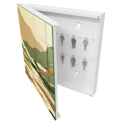 Key box for wall Mountain peace