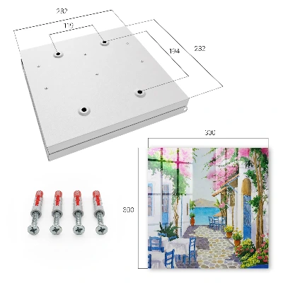 Key cabinet Mediterranean beauty