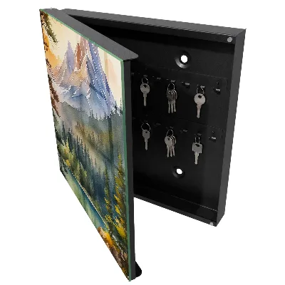 Key cabinet Mountain landscape