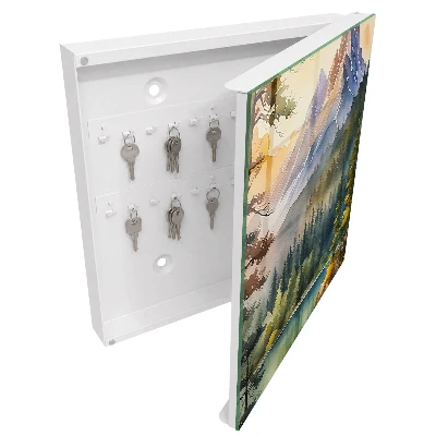Key cabinet Mountain landscape