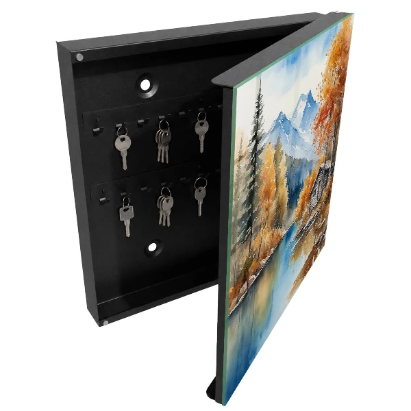 Key box for wall Mountain autumn