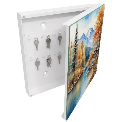 Key box for wall Mountain autumn