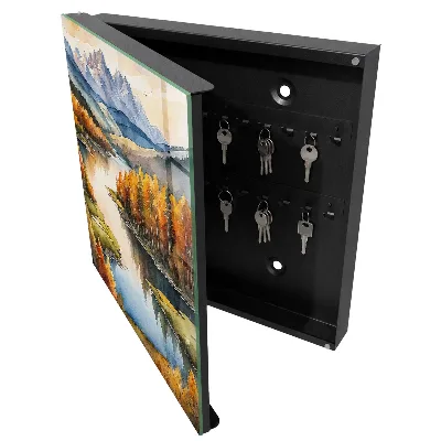 Key cabinet Autumn mountains
